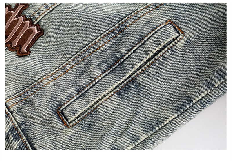 American vintage denim jacket