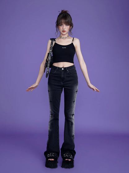 flared jeans pants
