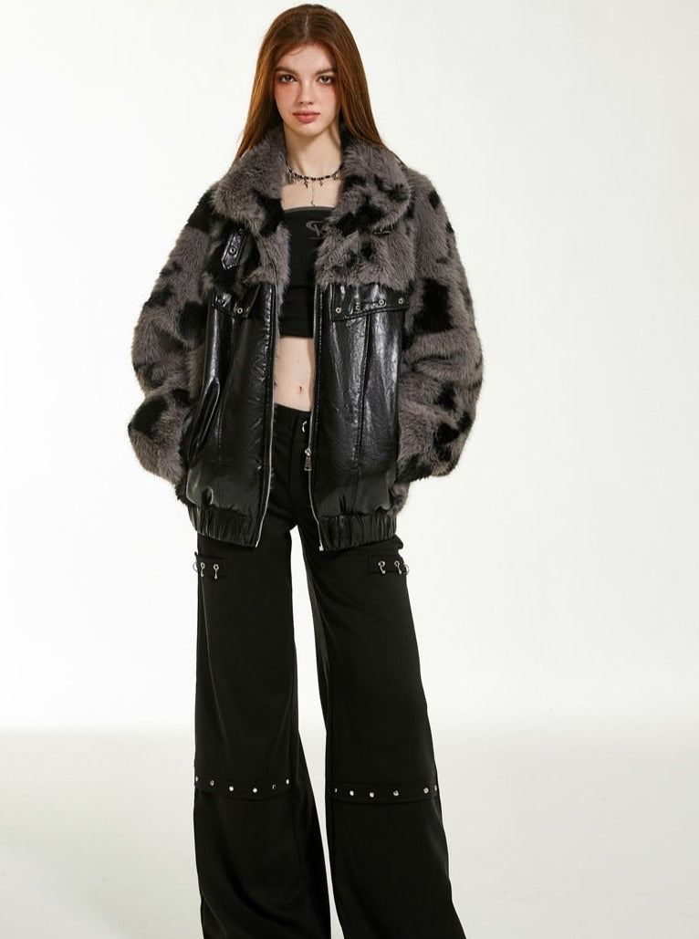 American Fur Cow Jacket