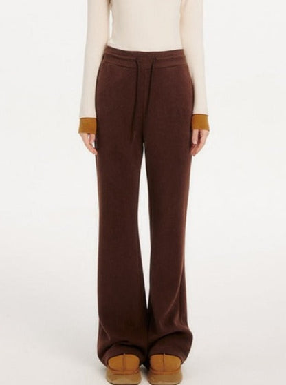 Slim Fit Stretch Knitted Pants