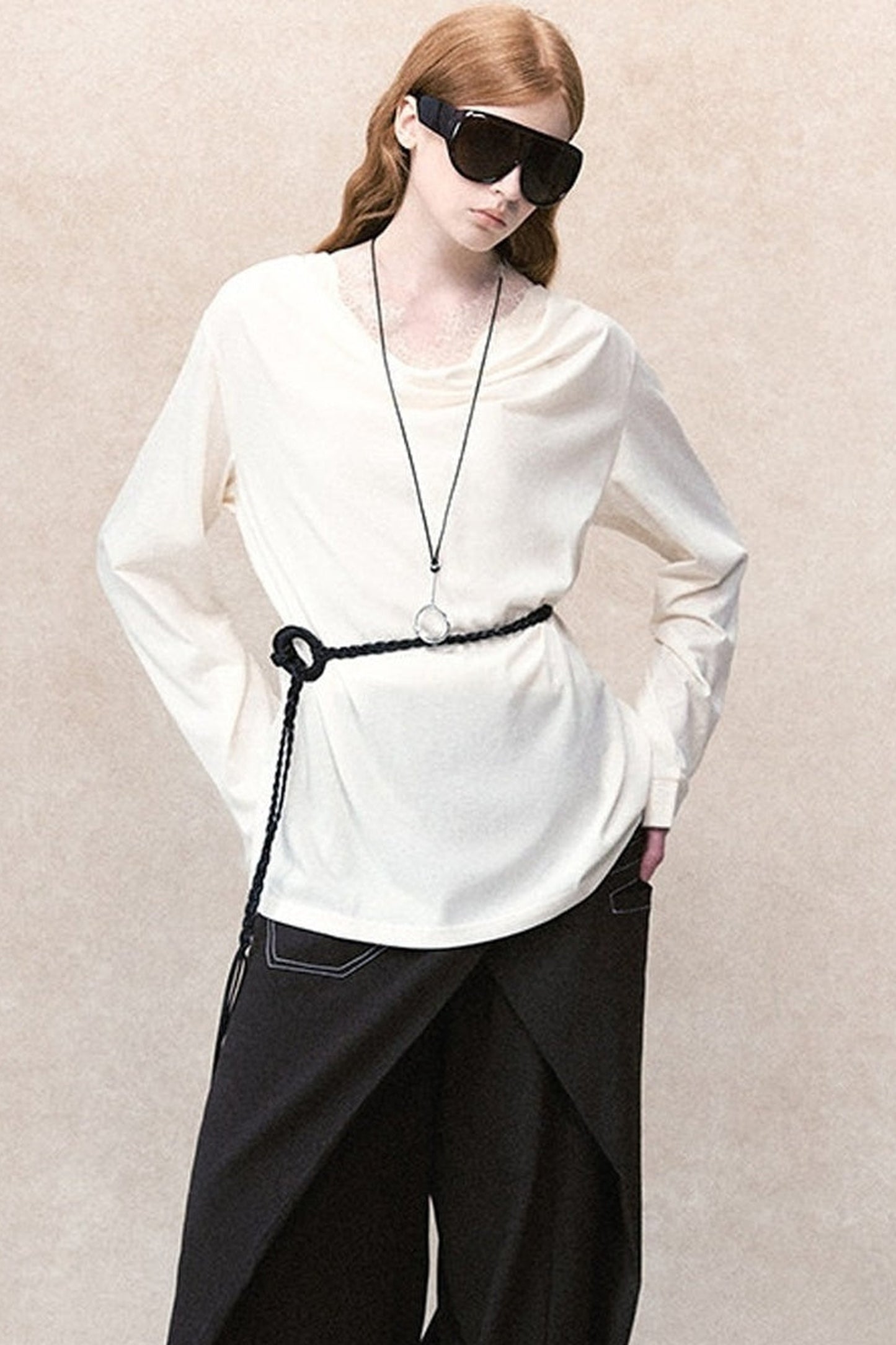 Completo con gilet in maglia Genesis