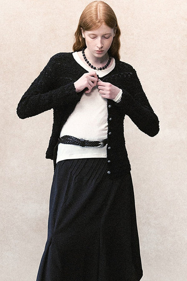 Genesis Transparent Knit Cardigan