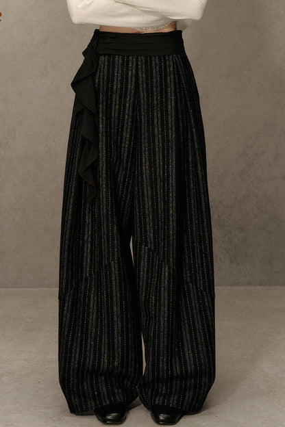 Sunset Wool Striped Pants