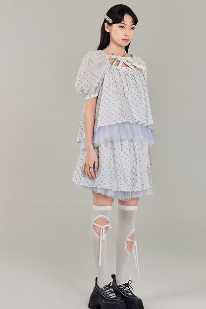 Floral Top and Skirt Set-Up
