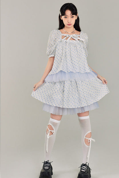 Floral Top and Skirt Set-Up