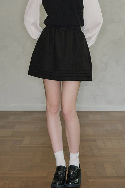 Cotton A-Line Skirt