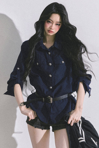 Polo Collar Shirt