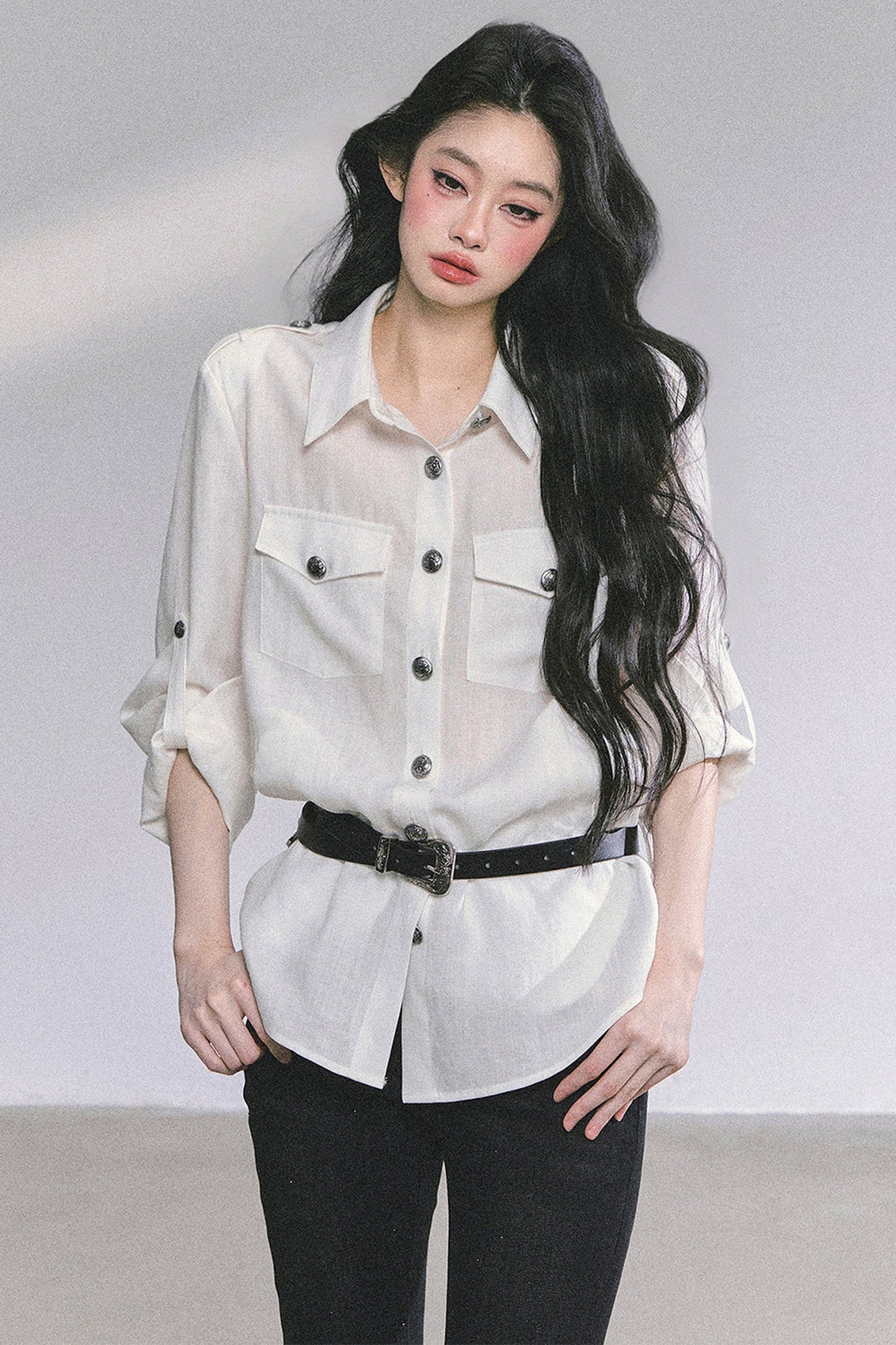 Polo Collar Shirt