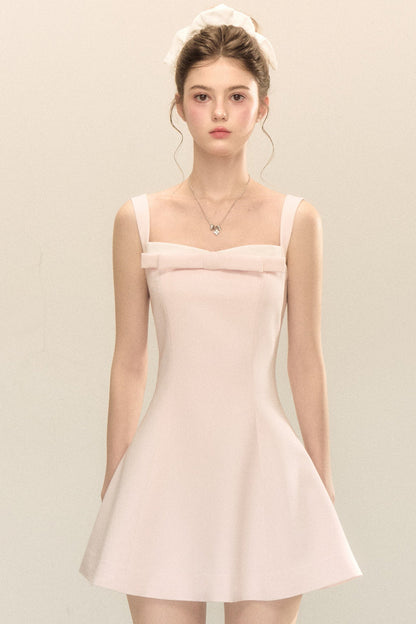 Bow-Knot Suspender Dress