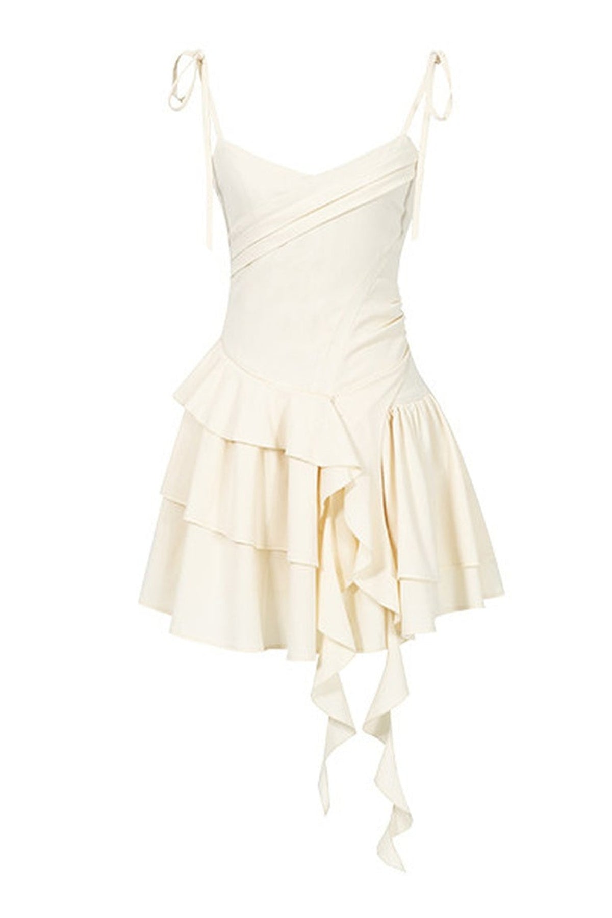 Floral Ballet Suspender Waist Dress