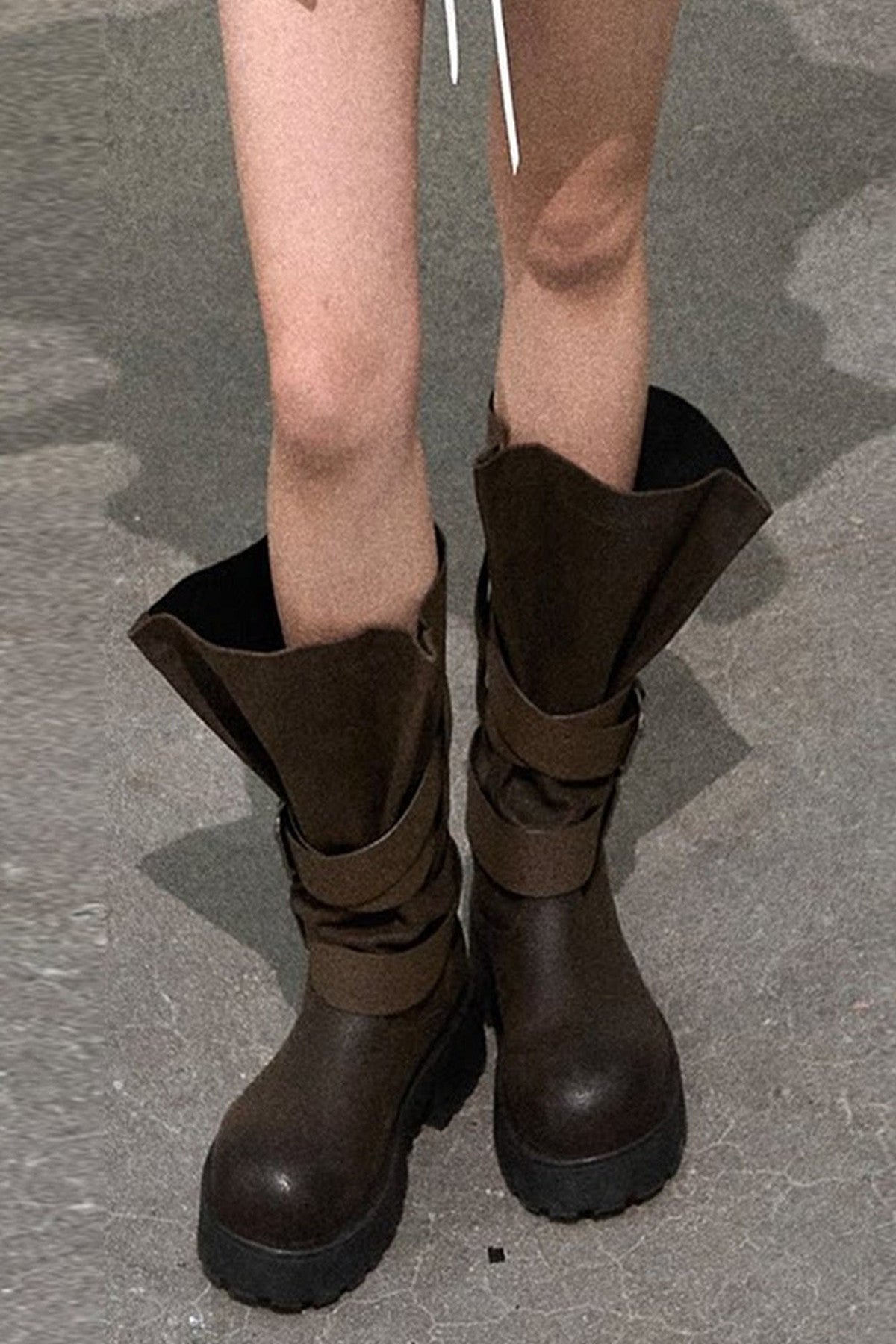 Wasteland Distressed Slouchy Riding Boots