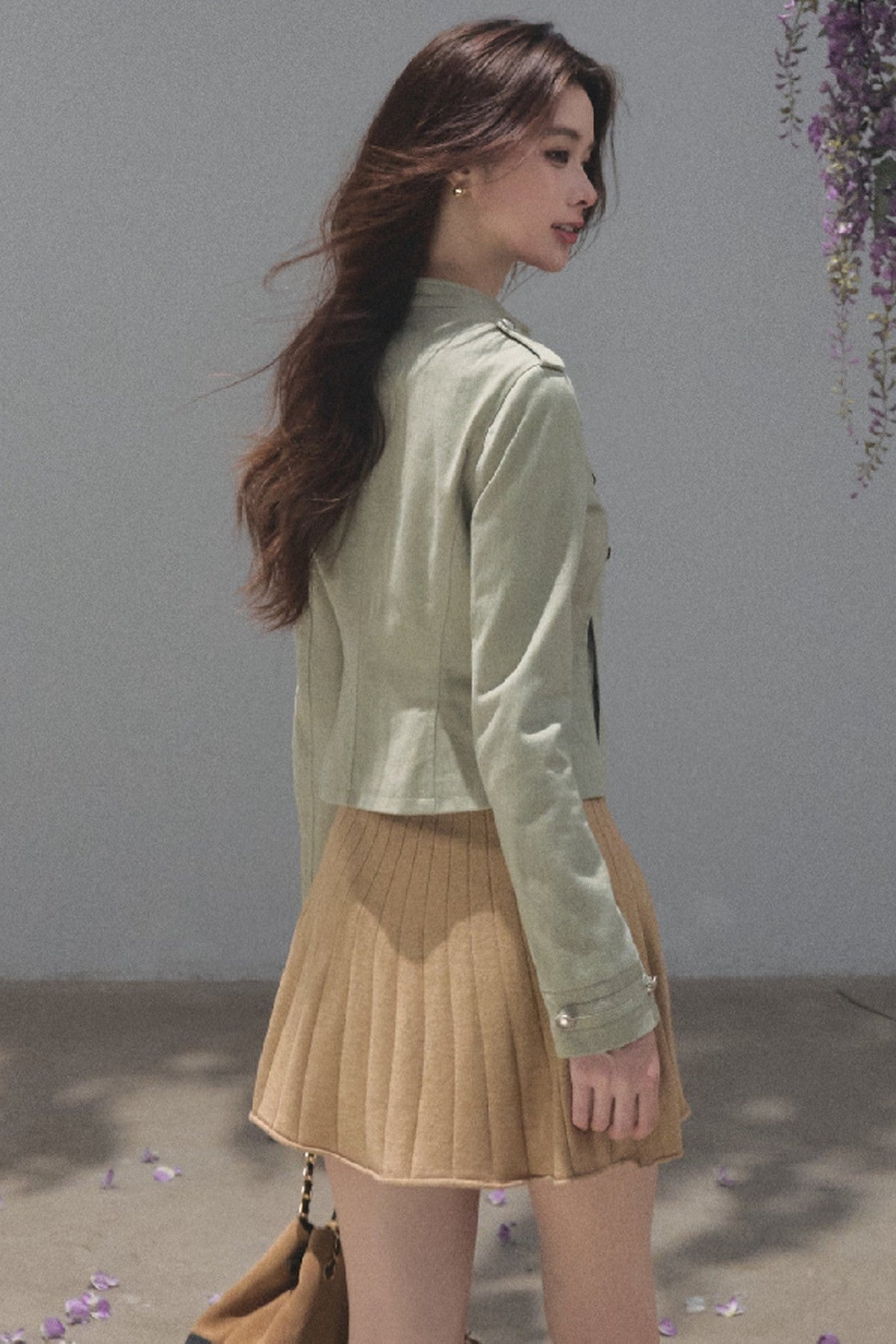 Style Pure Cotton Sand-Washed Jacket