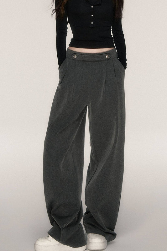 Napoleon Style Straight Leg Trousers