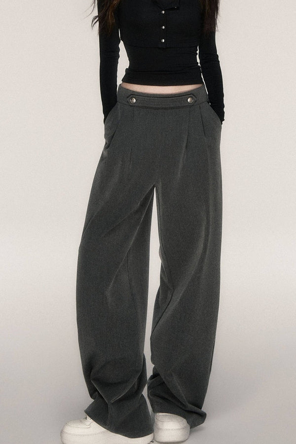 Napoleon Style Straight Leg Trousers