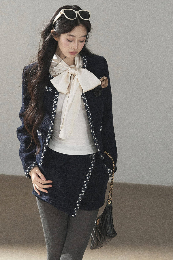 Bluebell Knit Jacket and Pants Set-Up