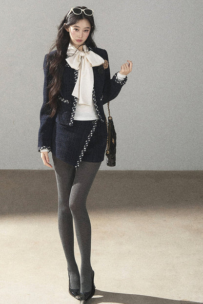 Ensemble veste en maille et pantalon Bluebell