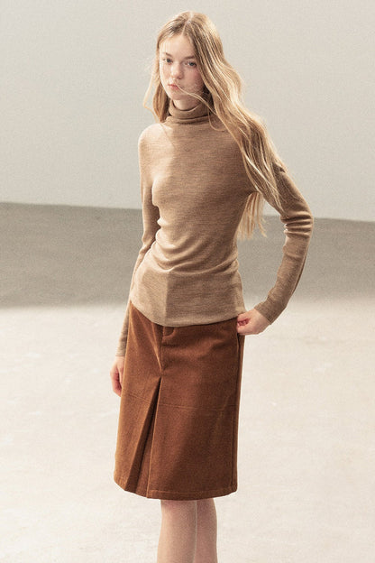 Conjunto de chaqueta y top de capa base de punto