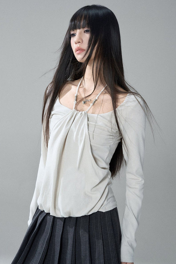 Ghost Girl Halter Neck Top