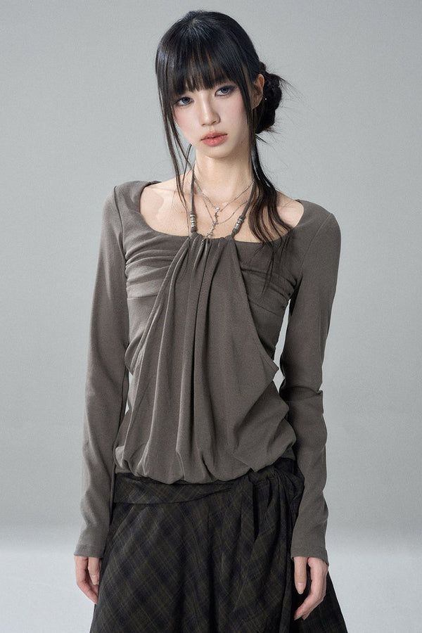 Ghost Girl Halter Neck Top