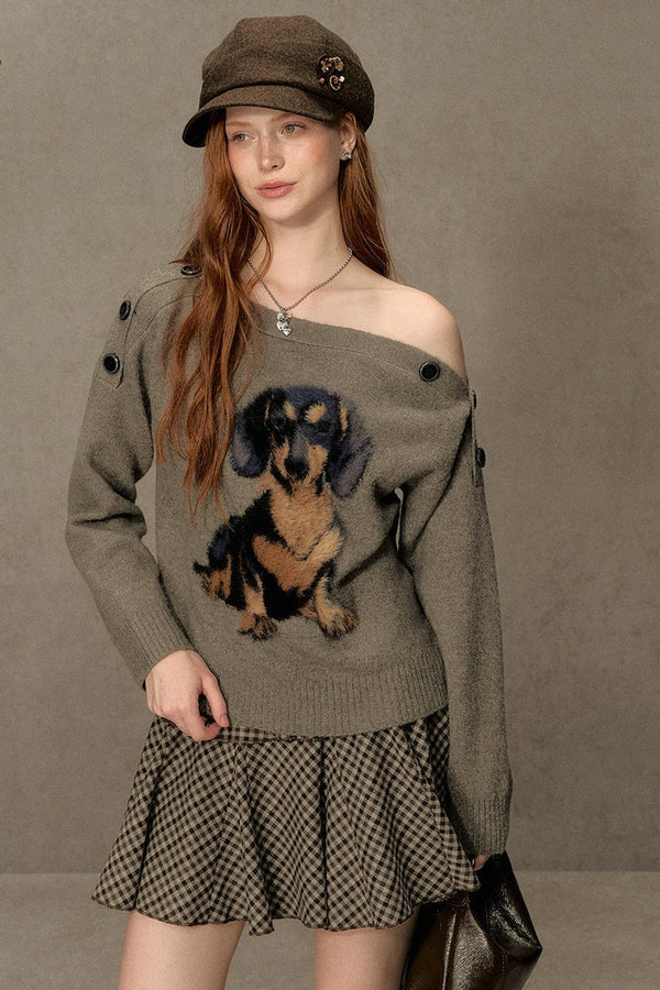 Dachshund Puppy Pullover Sweater