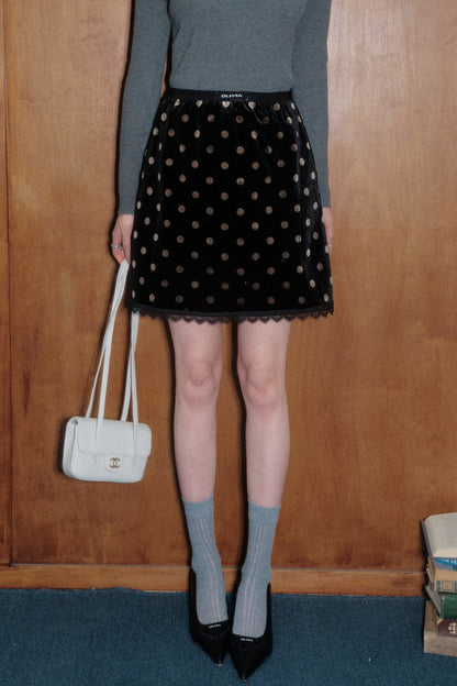 Knitted Cardigan Cami Skirt Set-Up