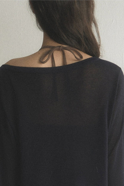 Off-Shoulder Dachshund Top and Flared Jeans Set-Up