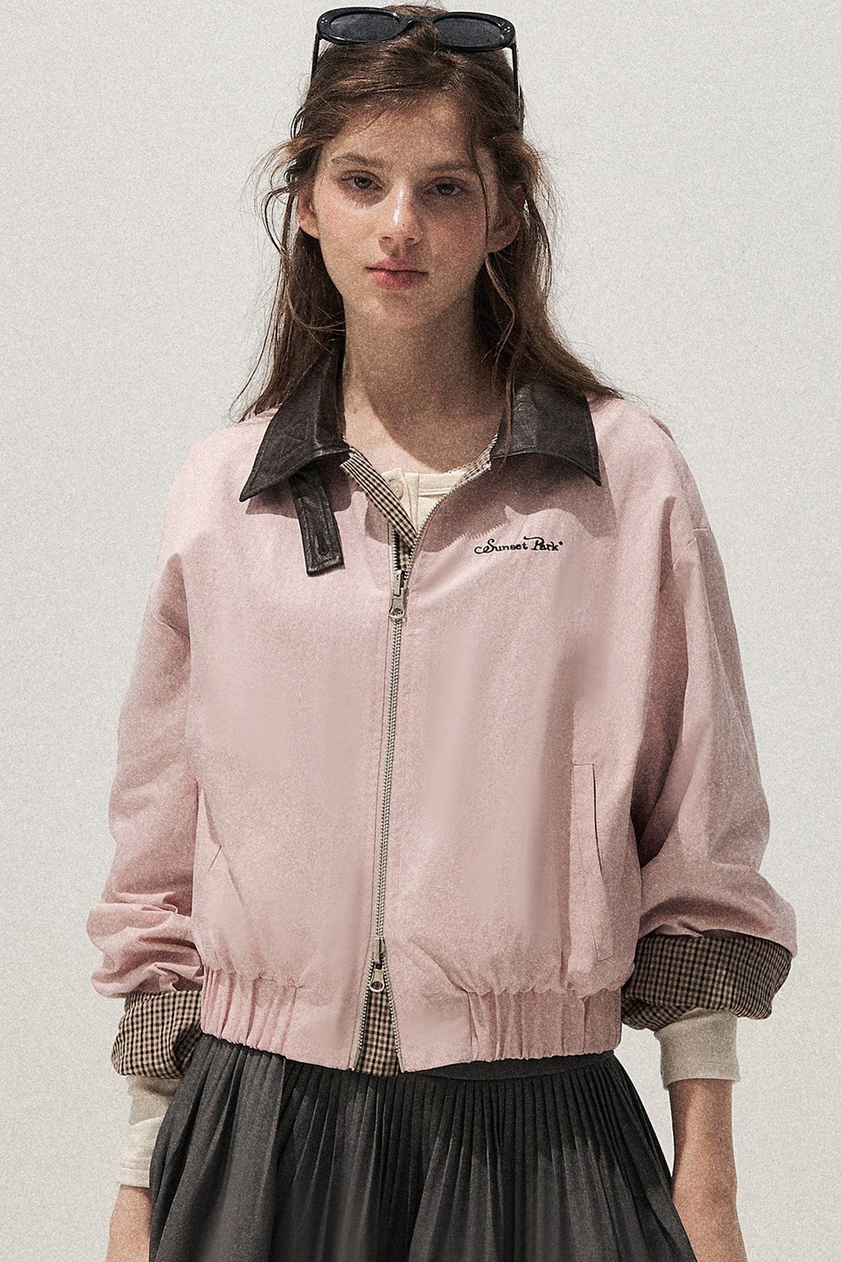 Reversible Houndstooth Jacket