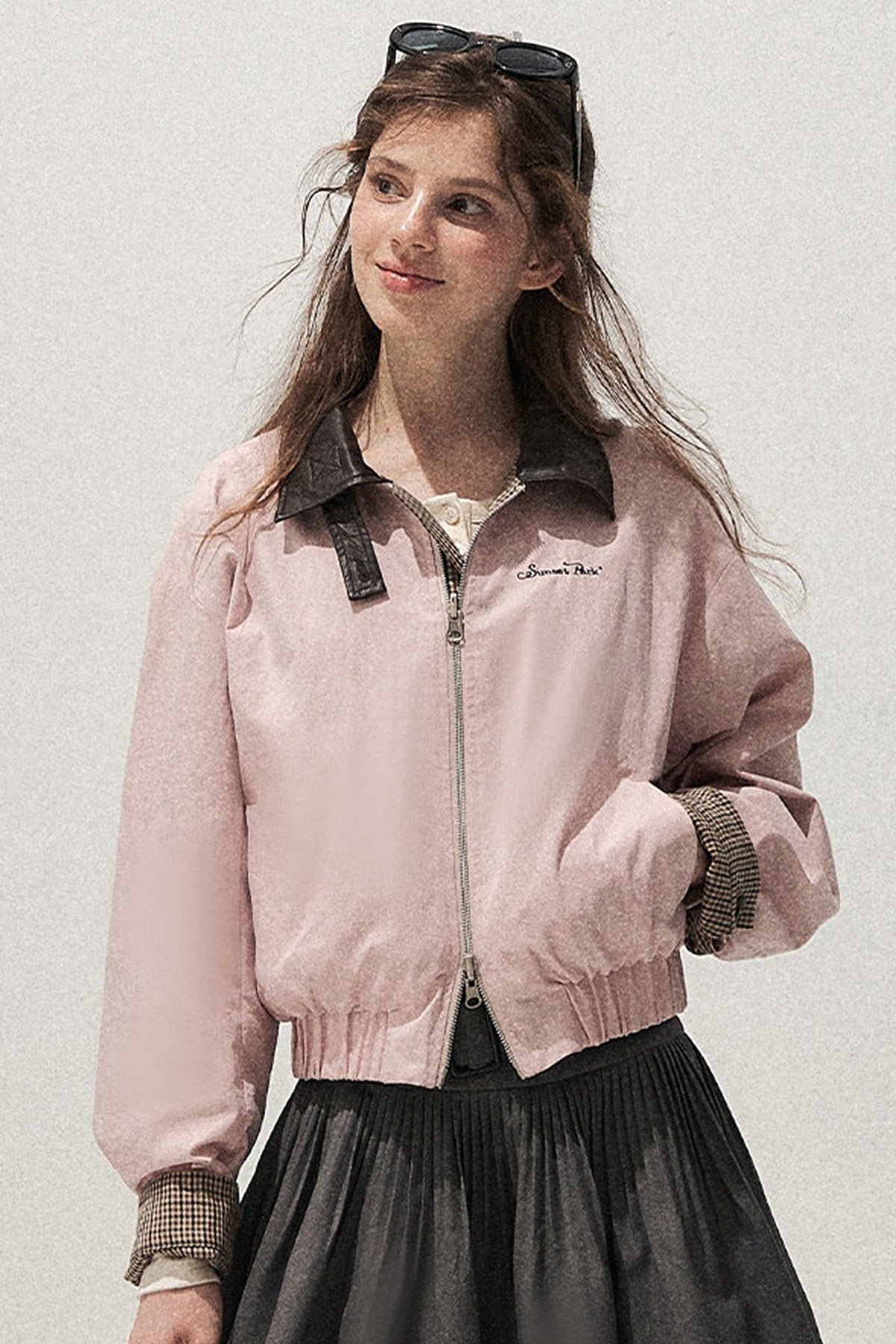 Reversible Houndstooth Jacket