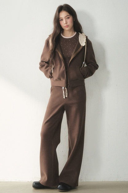 Floral Air-Layer Sweatshirt and Pants