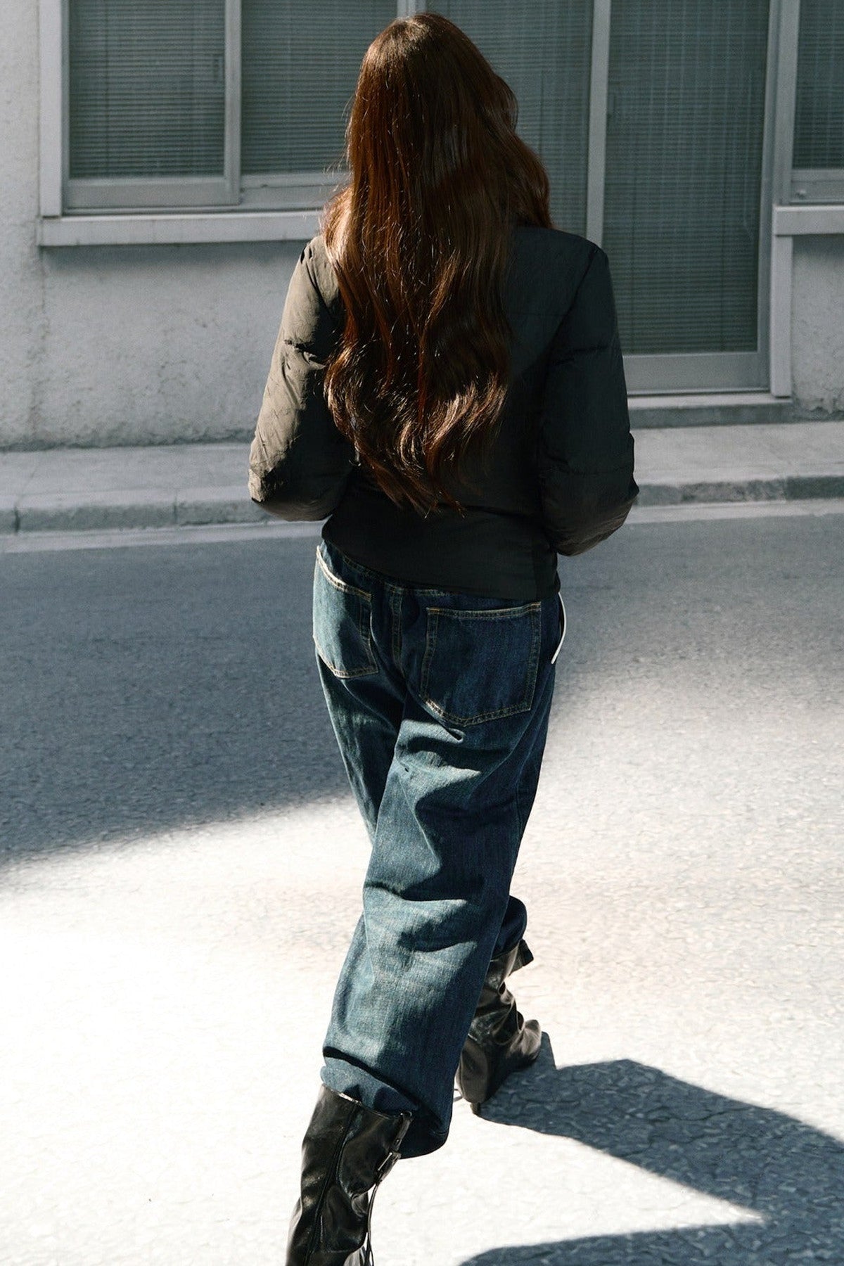 Detachable Fur Collar Short Down Jacket