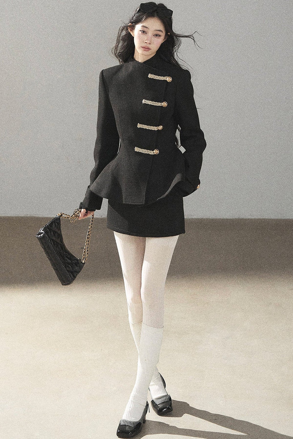 Tweed Jacket and Skirt Set-Up