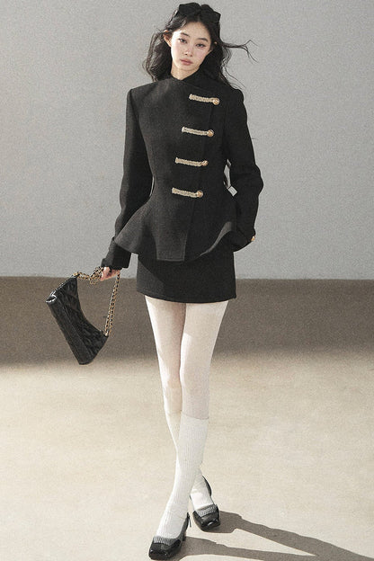 Tweed Jacket and Skirt Set-Up