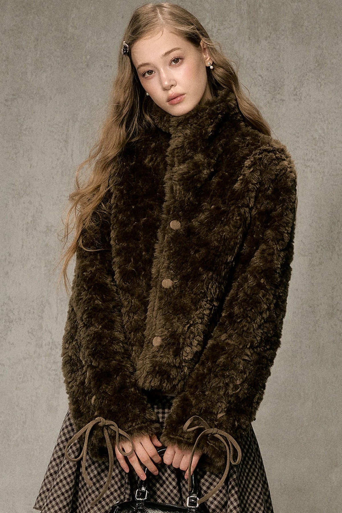 Reversible Suede Lamb Wool Jacket
