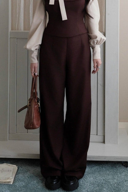Love Idol Cookies Dark Brown Pants