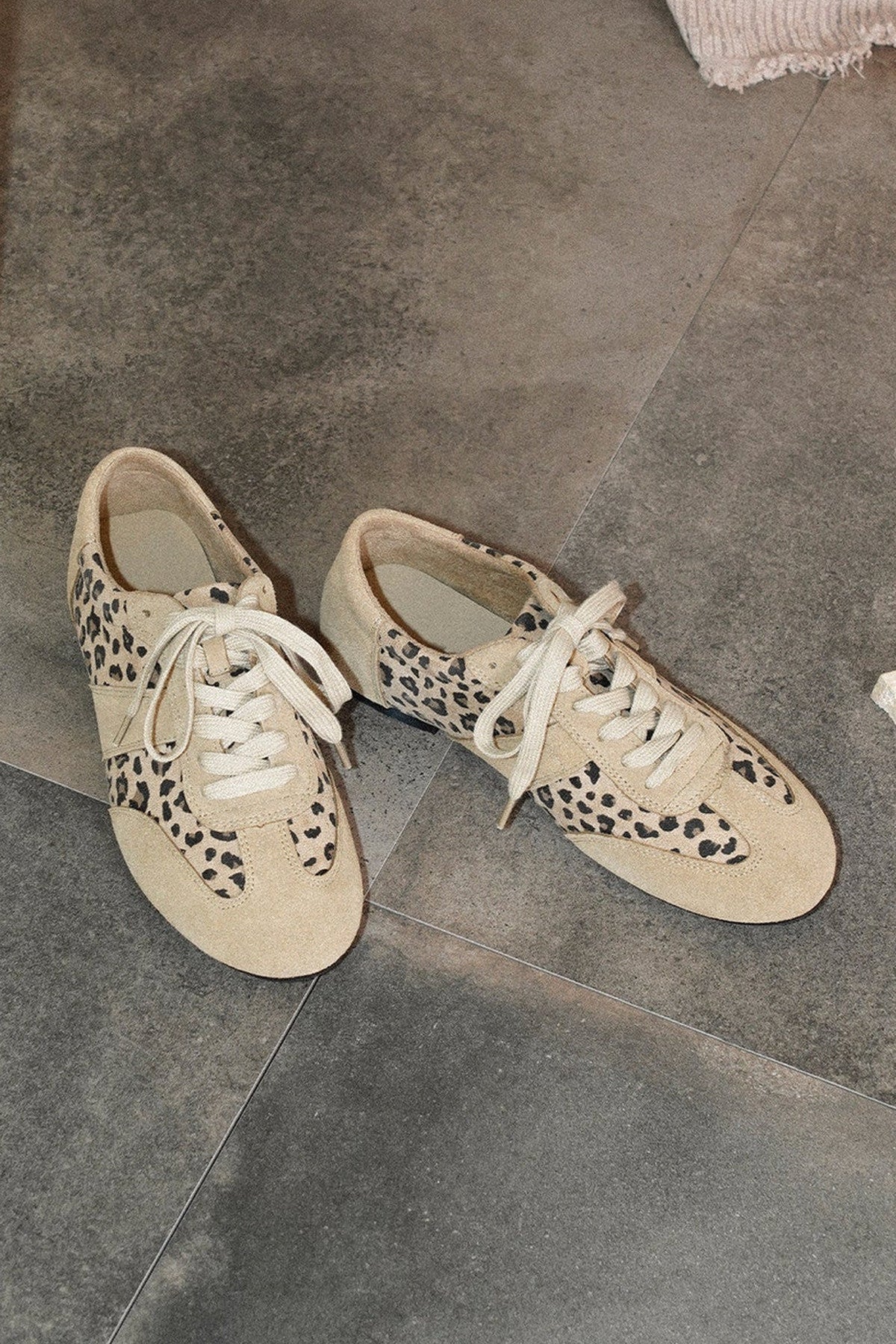 Leopard Print German Training Shoes