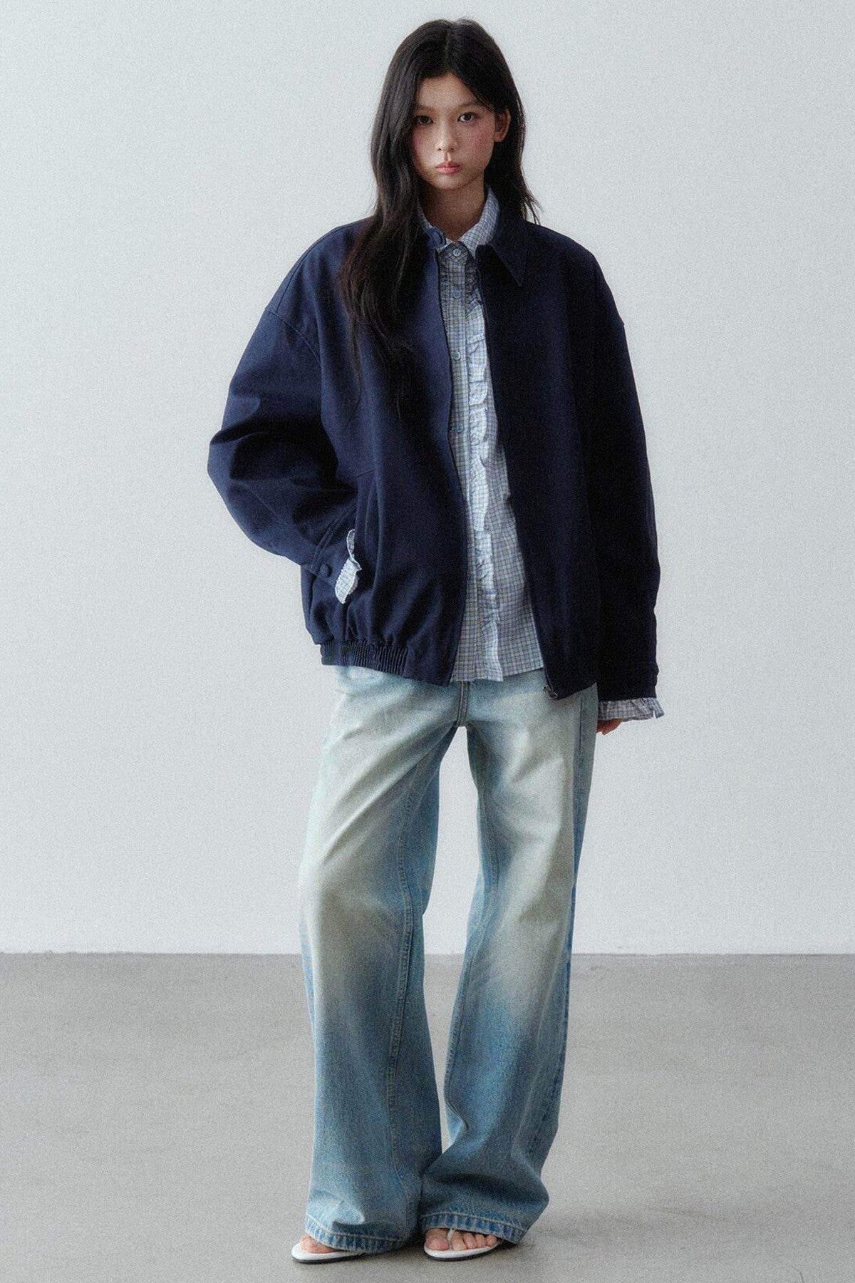 Retro Layered-Look Jacket