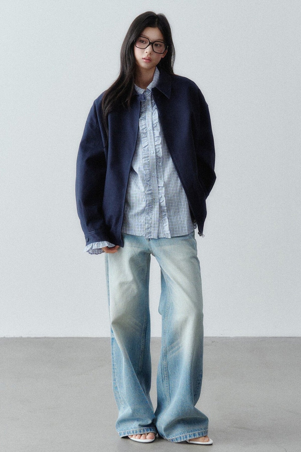 Retro Layered-Look Jacket