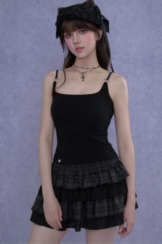 Dark Heart Buckle Camisole