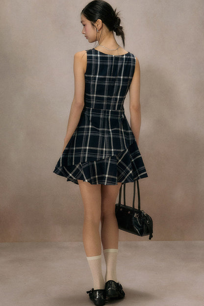 Southern Breeze Plaid Dress