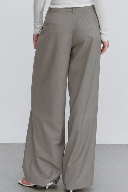Bow Tie Draped Trousers