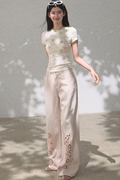 Printed Modal Cotton Summer Top
