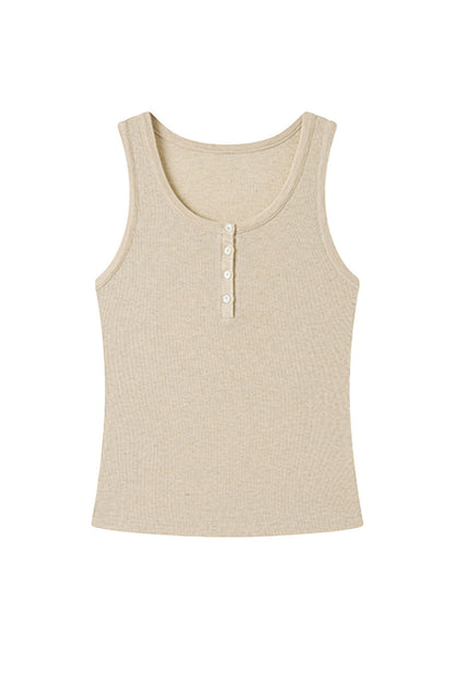 Striped Lyocell Tank Top