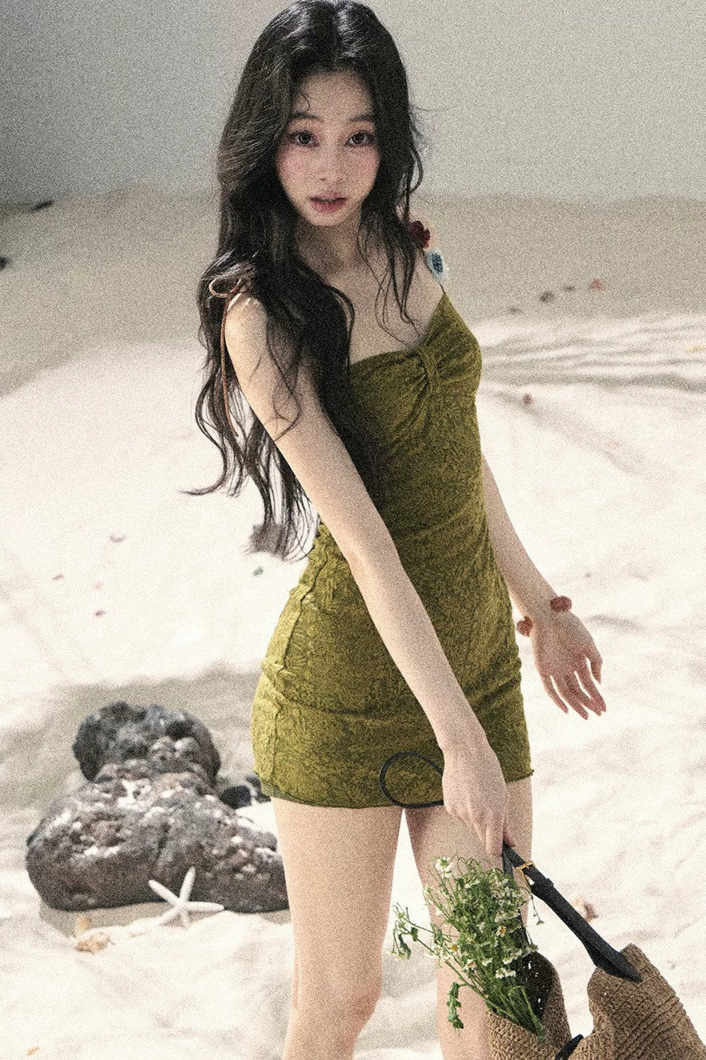 Entwined Vines Bodycon Dress Set