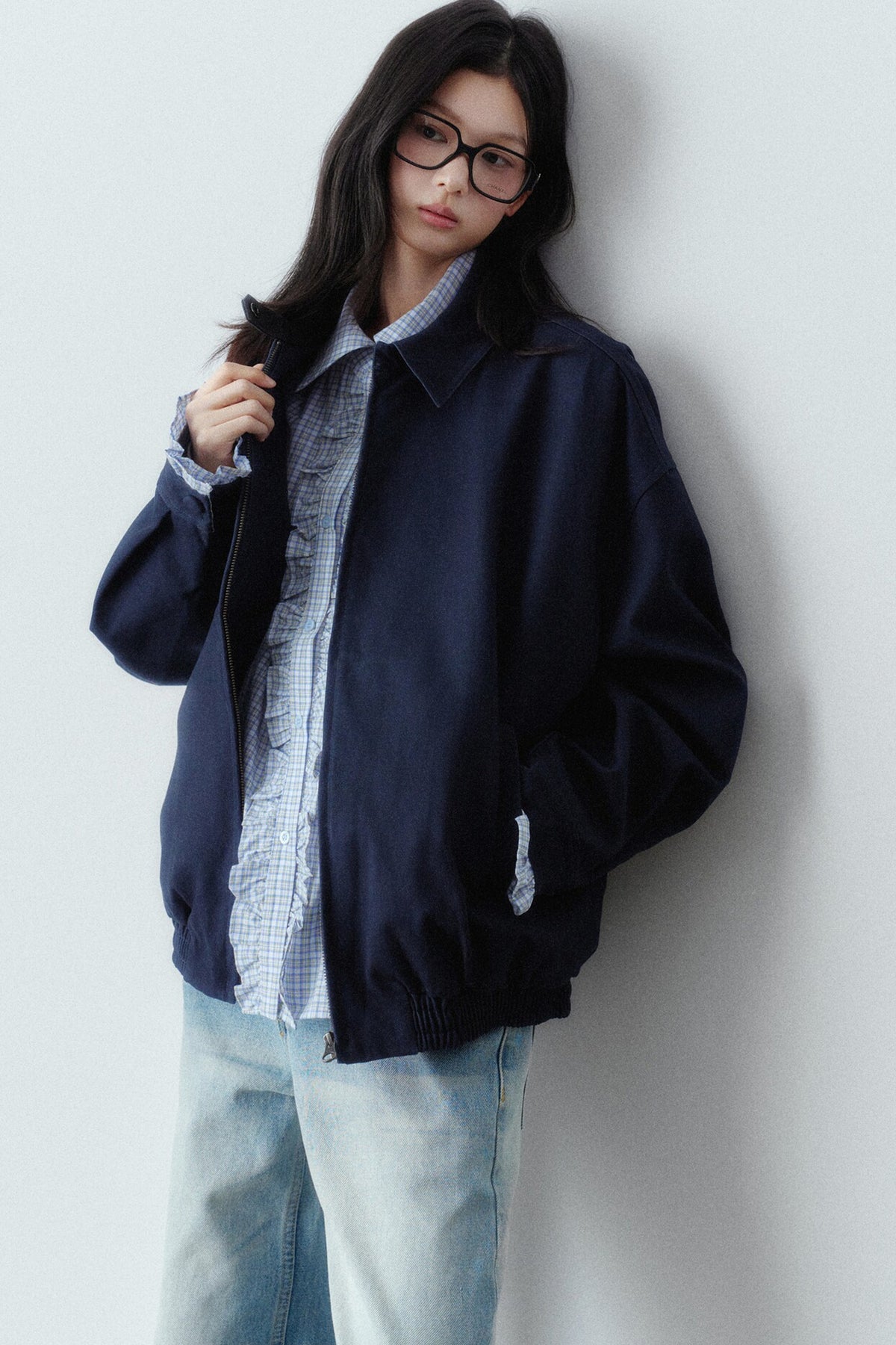Retro Layered-Look Jacket