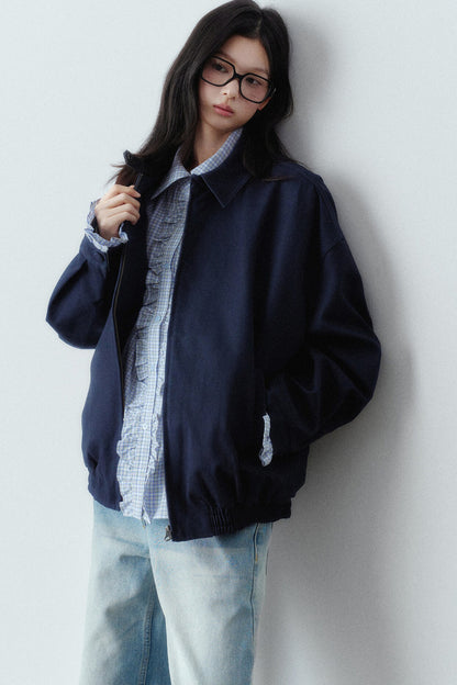 Retro Layered-Look Jacket