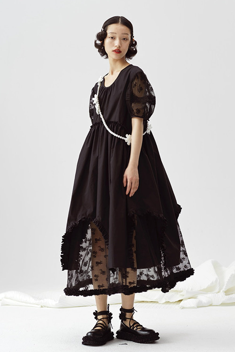 First Love Irregular Hem Dress
