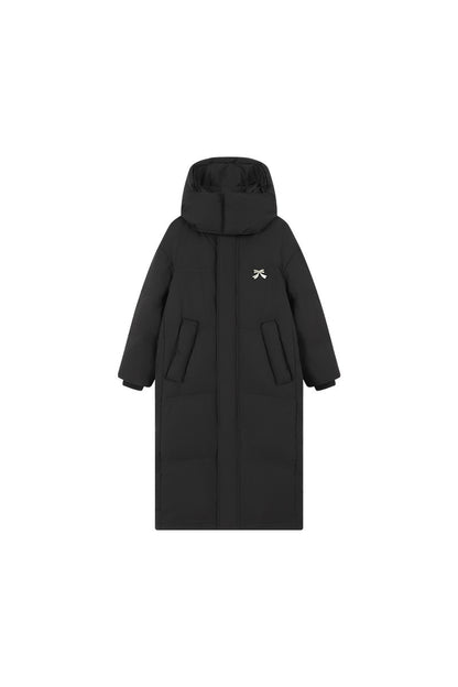Long 90 White Goose Down Coat