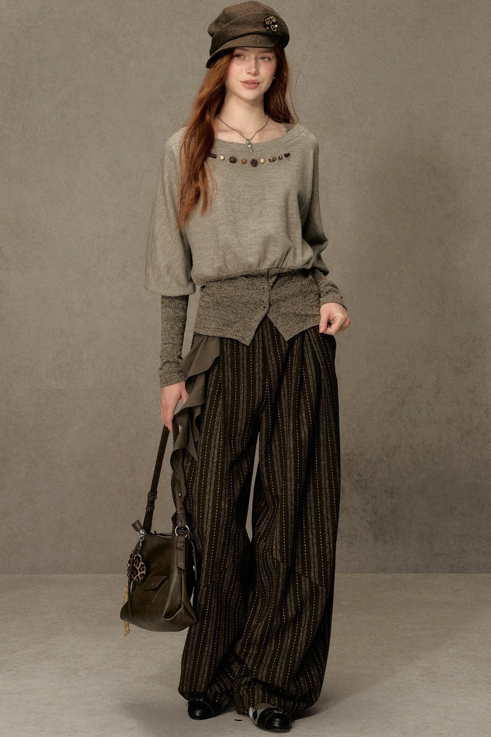 Hazelnut Lantern Pullover Sweatshirt