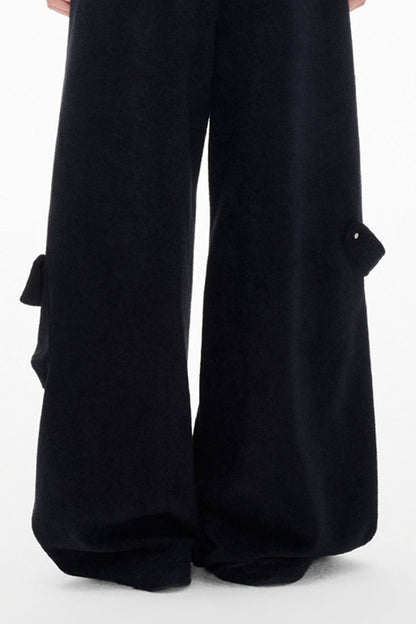Detachable Fur Hood Jacket and Pants Set-Up