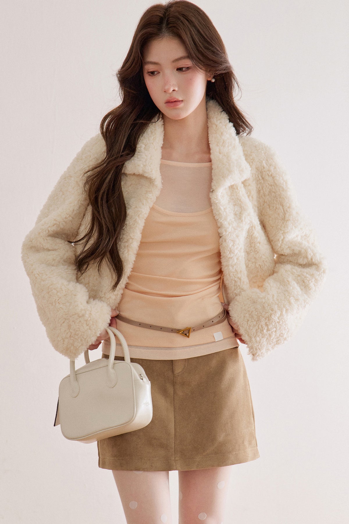 Retro Lamb Wool Plush Jacket